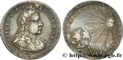 ITALIE - ROYAUME DE NAPLES - PHILIPPE V D ESPAGNE 1/2 Ducat 1702 Naples