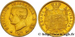 ITALIEN - Königreich Italien - NAPOLÉON I. 40 Lire 2e type 1808 Milan