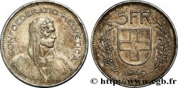 SUISSE 5 Francs Berger des alpes 1940 Berne TTB