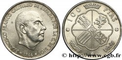ESPAGNE 100 Pesetas Francisco Franco (1968 dans les étoiles) 1966  SPL
