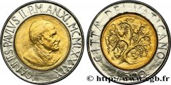 VATICAN AND PAPAL STATES 500 Lire Jean Paul II - vigne 1989 Rome