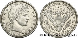 ÉTATS-UNIS D AMÉRIQUE 1/4 Dollar Barber 1904 Philadelphie