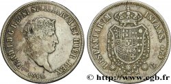 ITALY - KINGDOM OF TWO SICILIES 120 Grana Ferdinand Ier 1818 Naples VF