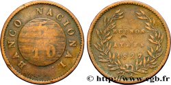 ARGENTINE 5/10 Real Province de Buenos Aires 1827  B+
