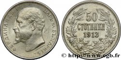BULGARIA 50 Stotinki Ferdinand Ier 1913