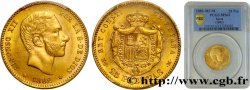 ESPAGNE - ROYAUME D ESPAGNE - ALPHONSE XII 25 Pesetas 1882 Madrid