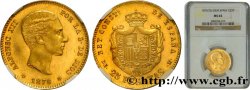 ESPAGNE - ROYAUME D ESPAGNE - ALPHONSE XII 25 Pesetas 1876 Madrid