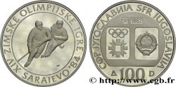 YOUGOSLAVIE 100 Dinara Jeux Olympiques d’Hiver de Sarajevo 1980  FDC
