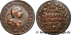 LUXEMBOURG 2 Liards Marie-thérèse d’Autriche 1757 Bruxelles TTB