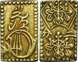 JAPAN 2 Bu ou Ichibu en or et argent 1860  SS