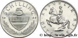 AUTRICHE 5 Schilling 1968  SPL