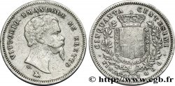 ITALIE 50 Centesimi Victor Emmanuel II Roi élu 1860 Florence TB+