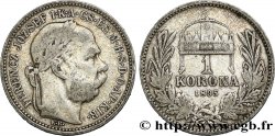 HONGRIE 1 Corona François-Joseph 1895 Kremnitz TB
