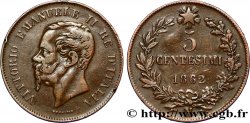 ITALIA 5 Centesimi Victor Emmanuel II 1862 Naples