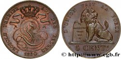 BELGIQUE - ROYAUME DE BELGIQUE - LÉOPOLD Ier 5 Centimes 1860