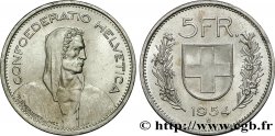 SUISSE 5 Francs Berger des alpes 1954 Berne SPL