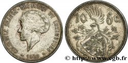 LUXEMBOURG 10 Francs Princesse Charlotte 1929 