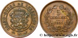 LUXEMBOURG 5 Centimes 1855 Paris  SUP