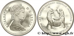 KANADA 1 Dollar proof Elisabeth II / Forges du Saint-Maurice 1988 