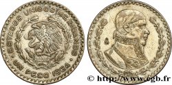 MEXICO 1 Peso Jose Morelos y Pavon / aigle 1964 Mexico