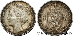 PAYS-BAS - ROYAUME DES PAYS-BAS - WILHELMINE 1 Gulden 1901 Utrecht TTB