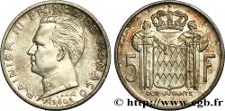 MONACO 5 Francs Rainier III 1960 Paris SUP