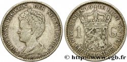PAESI BASSI 1 Gulden Wilhelmina 1916 