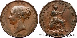 VEREINIGTEN KÖNIGREICH 1 Penny Victoria “tête jeune” 1854