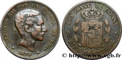 ESPAGNE 10 Centimos Alphonse XII 1879 Oeschger Mesdach & CO