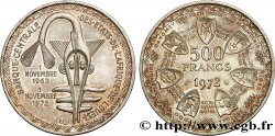 ÉTATS DE L AFRIQUE DE L OUEST (BCEAO) 500 Francs BCEAO 1972 Paris