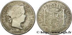 SPANIEN 20 Reales Isabelle II 1860 Madrid