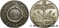 HAITI 25 Centimes an XI 1814  fVZ