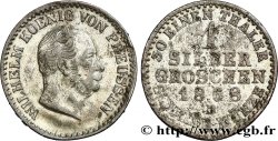 ALLEMAGNE - PRUSSE 1 Silbergroschen Guillaume 1868 Hanovre TB+