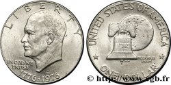 ÉTATS-UNIS D AMÉRIQUE 1 Dollar Eisenhower bicentenaire type II 1976 Denver