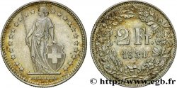 SCHWEIZ 2 Francs Helvetia 1931 Berne - B