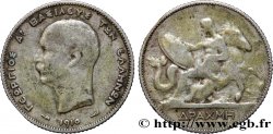 GRÈCE 1 Drachme Georges Ier 1910 Paris TB+