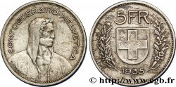 SUIZA 5 Francs Berger des Alpes 1935 Berne