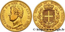 ITALIE - ROYAUME DE SARDAIGNE 20 Lire Charles-Albert 1842 Turin TB+