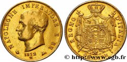ITALIE - ROYAUME D ITALIE - NAPOLÉON Ier 40 Lire 1812 Milan TTB