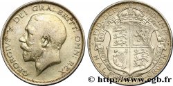 REINO UNIDO 1/2 Crown Georges V 1918 Londres