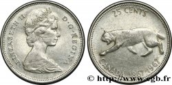 CANADA 25 Cents centenaire de la Confédération 1967  SUP