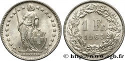 SWITZERLAND 1 Franc Helvetia 1965 Berne