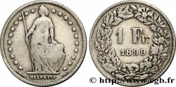 SUIZA 1 Franc Helvetia 1899 Berne