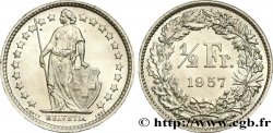 SWITZERLAND 1/2 Franc Helvetia 1957 Berne