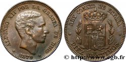ESPAGNE 10 Centimos Alphonse XII 1879 Oeschger Mesdach & CO