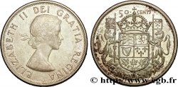 CANADA 50 Cents Elisabeth II 1958  SUP