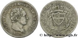 ITALY - KINGDOM OF SARDINIA - CHARLES-FELIX 50 Centesimi  1826 Turin