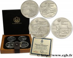 CANADA Coffret 4 Monnaies Proof Jeux Olympiques Montréal 1976 série V 1975