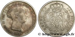 SPAIN 20 Reales Isabelle II  1850 Madrid
