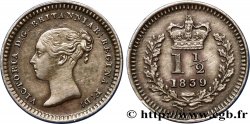 UNITED KINGDOM 1 1/2 Pence 1839 Londres